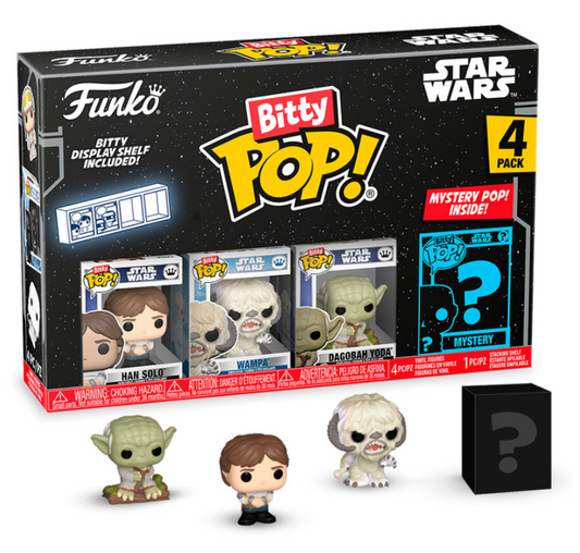 Funko Bitty Pop! 4-figure Blister Pack Star Wars Han Solo