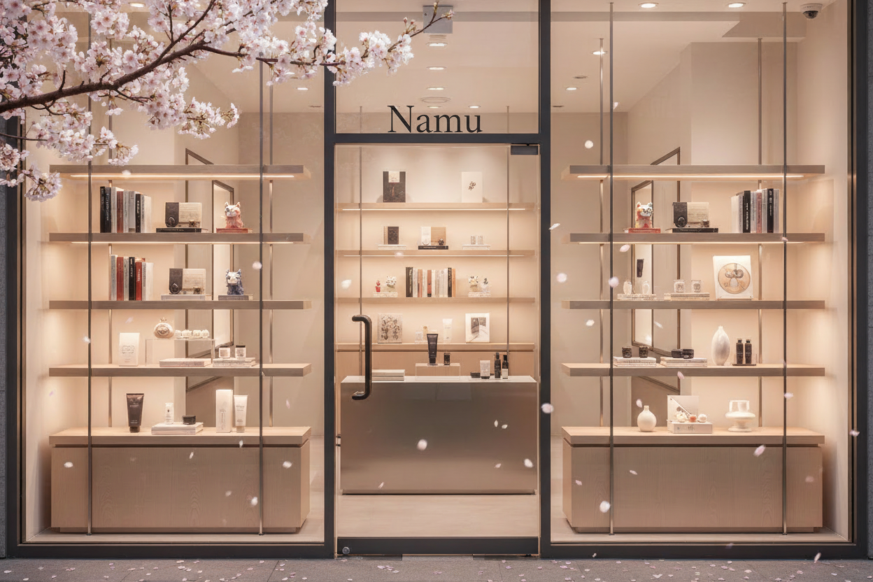 On top you had "Seoul collective". Please change it for Namu, all the rest remains the same